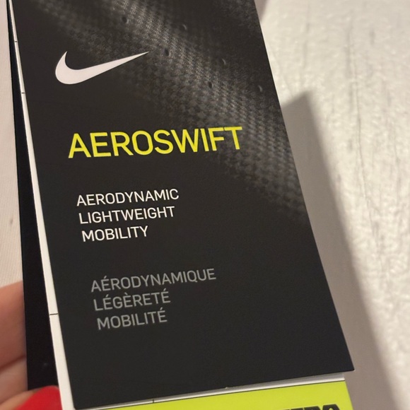 Nike Women's Bowerman Track White Tank Top with Red Lightning Design - Picture 5 of 8